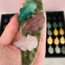 Mini Axolotl Crystal Carving