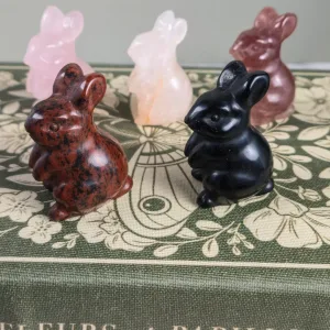 Rabbit Crystal Carvings