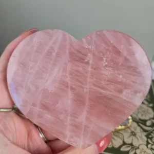 Giant Rose Quartz Hearts